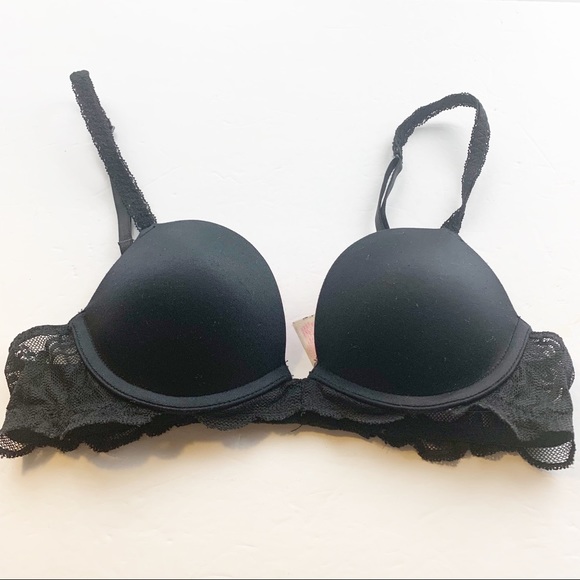 PINK Victoria's Secret Other - Victoria’s Secret Pink l Black Push Up Bra